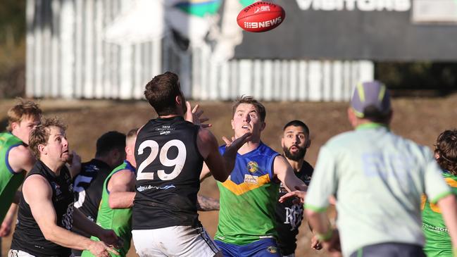 Golden Grove and Port District played out an entertaining clash on Saturday. Picture: Dean Martin