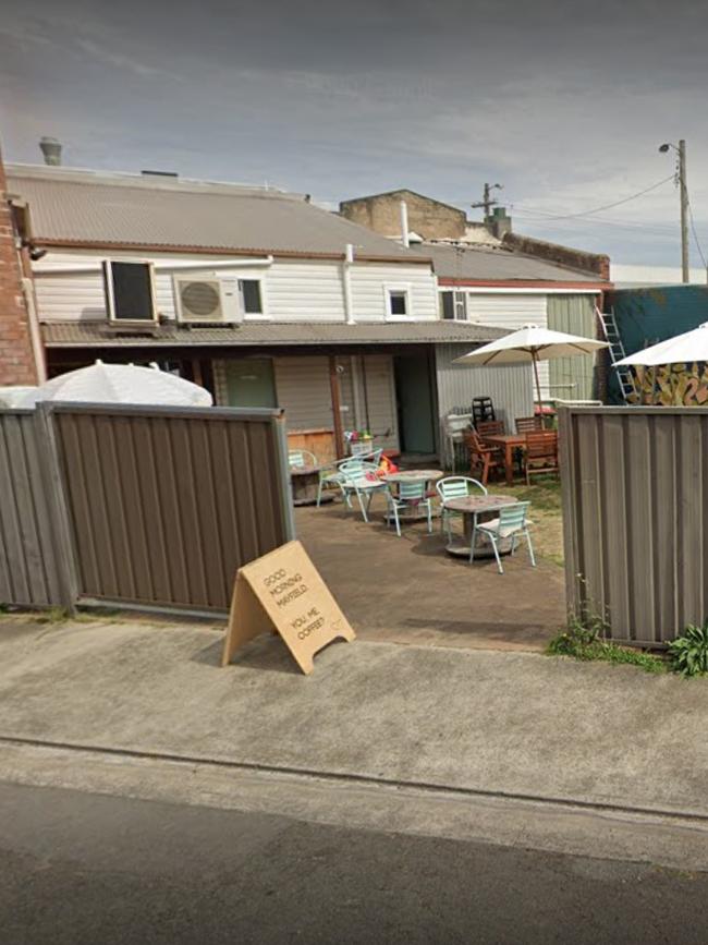 The rear of Onyx cafe, Mayfield. Picture: Google Maps.