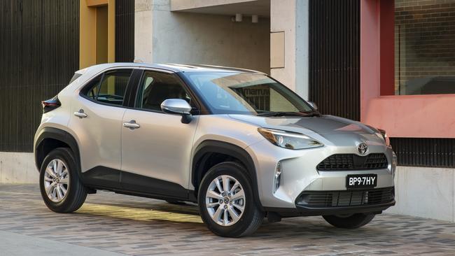 Toyota has suspended shipments of Yaris Cross SUVs in the wake of the scandal. Picture: Supplied.