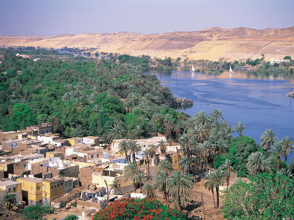 Aswan was hit with flash flooding after massive storms. Picture: Viking Cruises