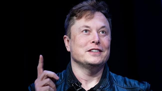 Tesla, led by Elon Musk, has delivered a record 241,300 vehicles in the third quarter to the end of September. Picture: Brendan Smialowski/AFP