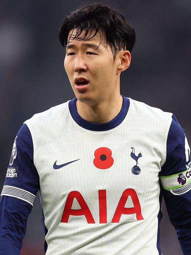 Heung-Min Son is Tottenham’s best striker. (Photo by Julian Finney/Getty Images)