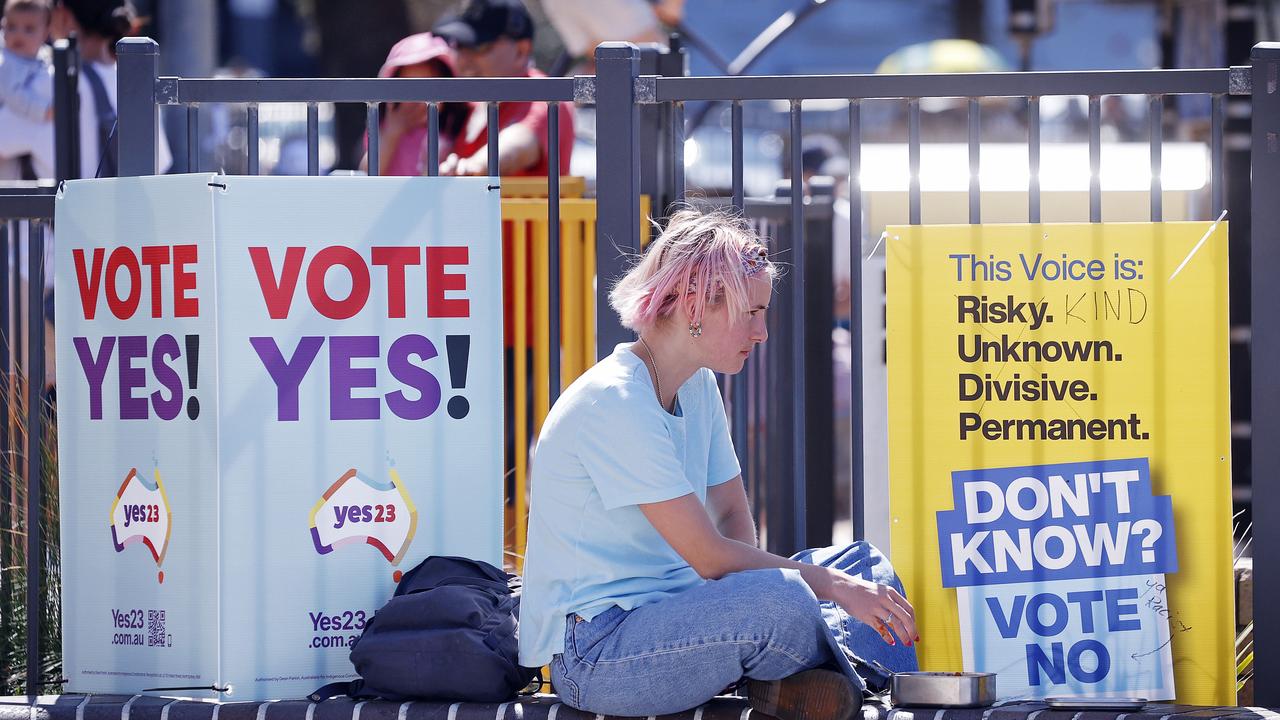 Nationally, only 39.6 per cent of the population voted Yes on the Voice to Parliament referendum, while 60.4 per cent opposed. Picture: Sam Ruttyn