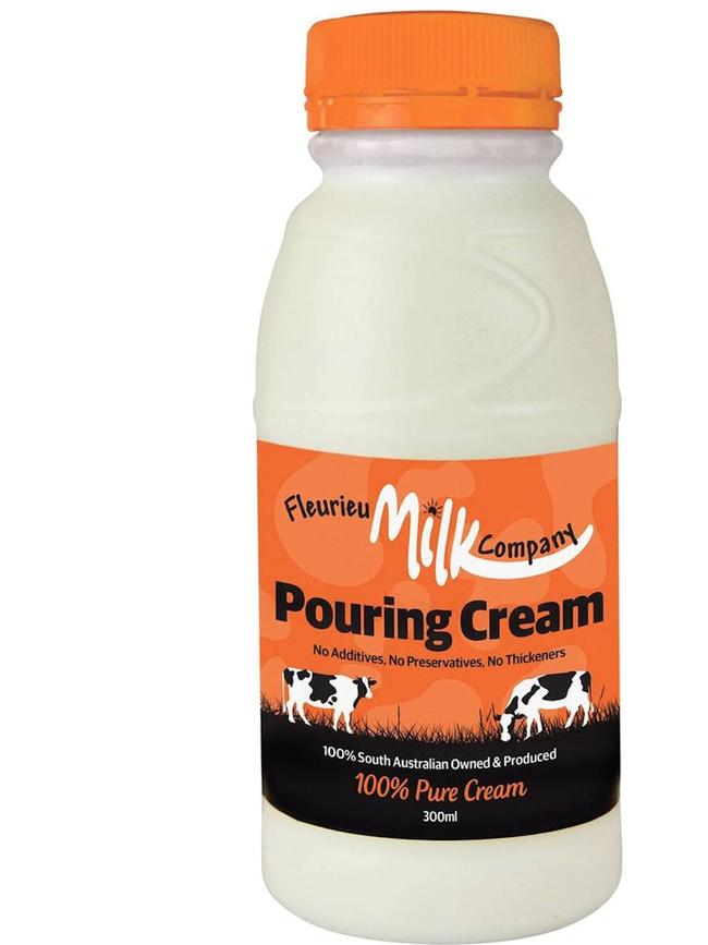 The Fleurieu Milk Company Pouring Cream is being recalled.