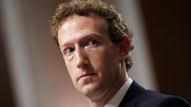 Meta CEO Mark Zuckerberg. Picture: Reuters