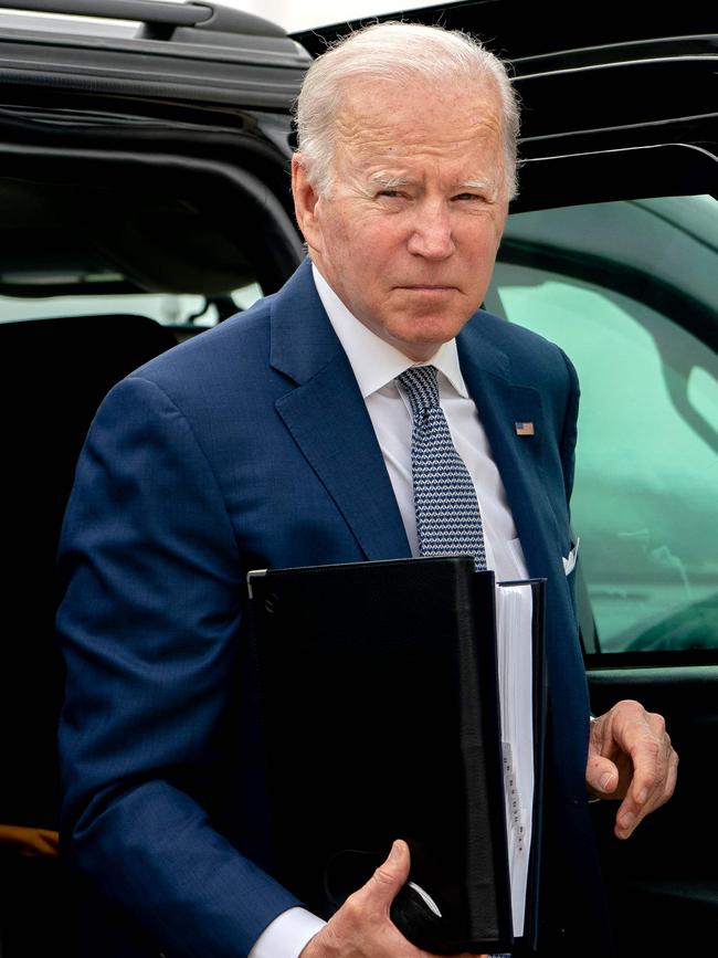 US President Joe Biden. Picture: AFP.