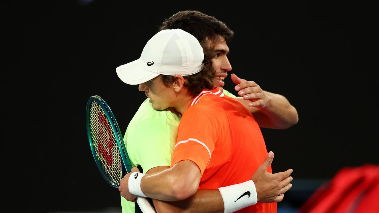 Alex de Minaur suddenly ‘the best player in the world’ ahead of Aus