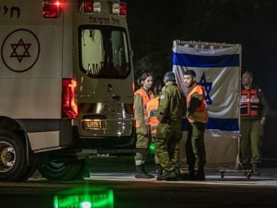 Israeli soldiers from a medical unit. Picture: EPA/Shutterstock/WSJ