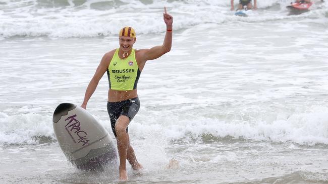 Newport’s Conner Maggs in action. Picture: SLSA.