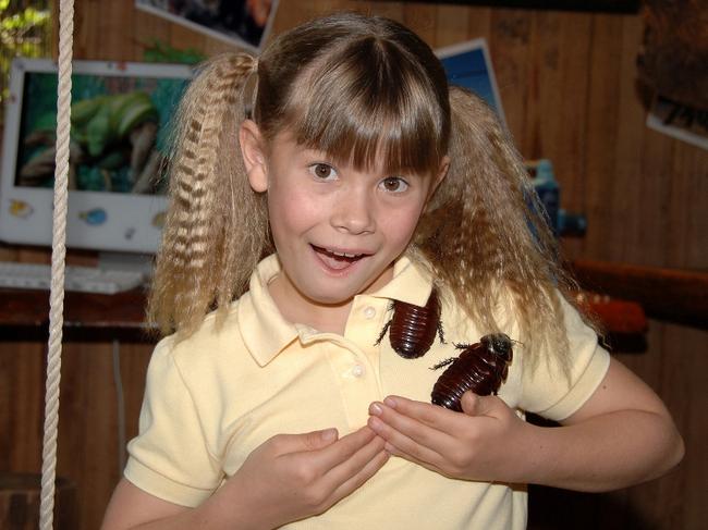 Striking a pose with some insects.