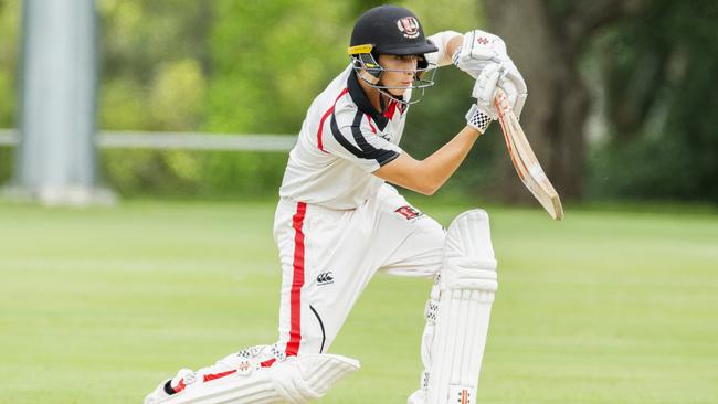 Dylan Kritzinger of Terrace earlier in the season. (AAP Image/Renae Droop)