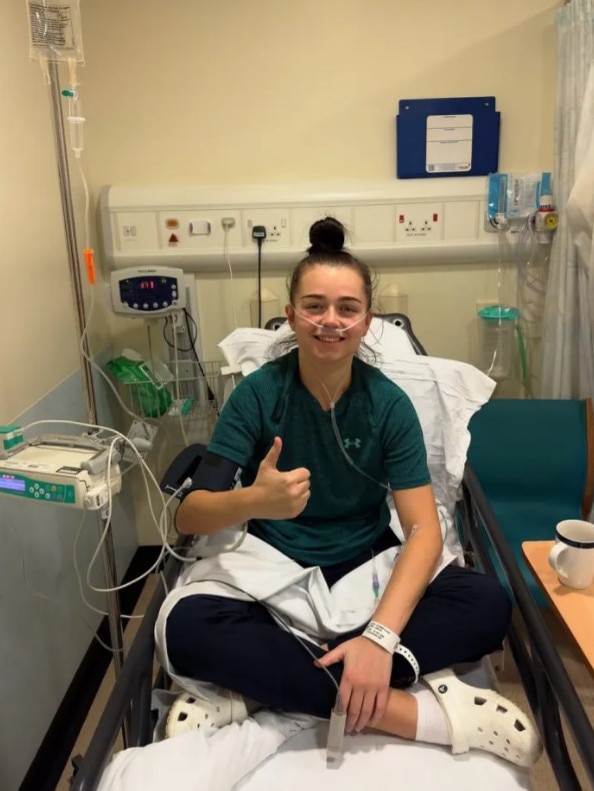She revealed her cancer diagnosis in January.