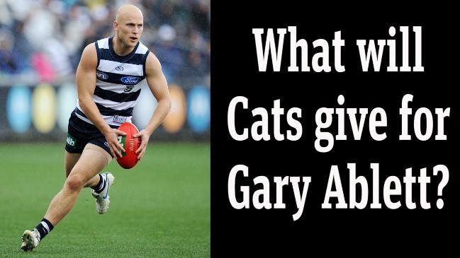 What will Cats give for Gary Ablett?