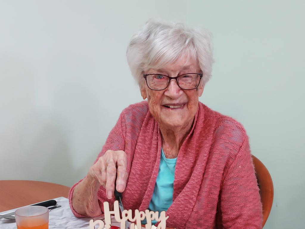 Joan Davis celebrated her 100th birthday on January 18