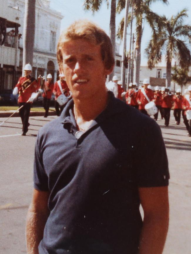 Colin Powis — pictured here in Townsville — was just 21 when he encountered Milat.