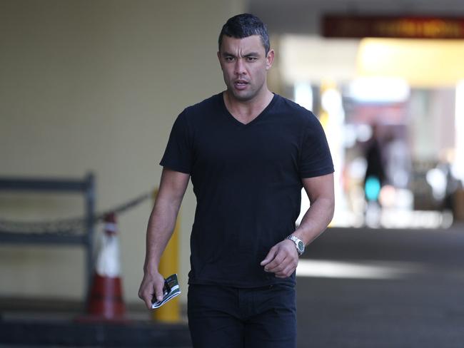 Daniel Kerr on his way to court in 2015.