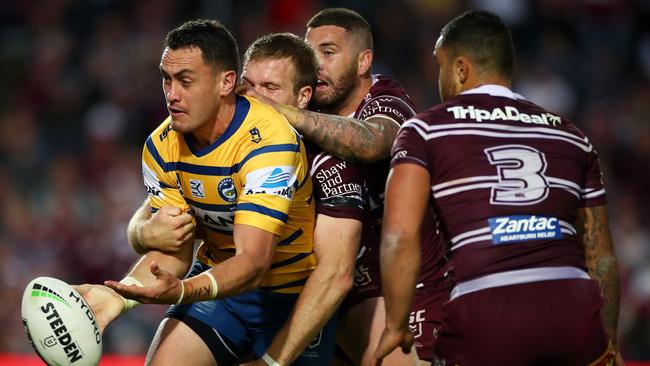 The Eels need to find consistency if they want to make a mark on the finals. Picture: Cameron Spencer/Getty Images