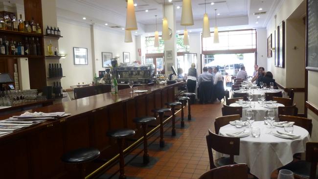 Inside Rigoni's Bistro in 2015.