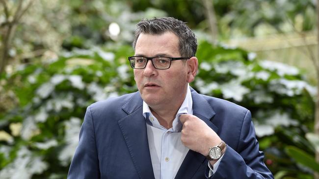 Daniel Andrews addressed the summit on childcare. Picture: NCA NewsWire / Andrew Henshaw