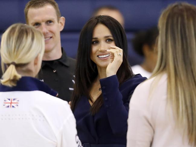 Meghan, Duchess of Sussex attracted the crowds again. Picture: Getty Images