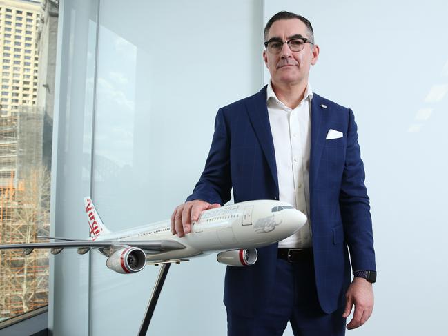 Virgin Australia CEO Paul Scurrah. Picture: Britta Campion