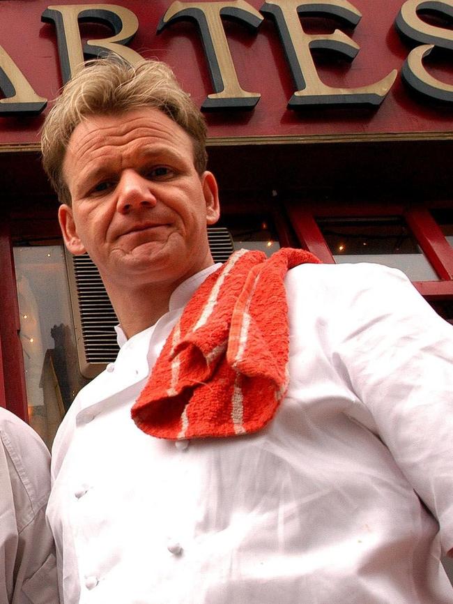 Gordon Ramsay on Ramsay's Kitchen Nightmares.