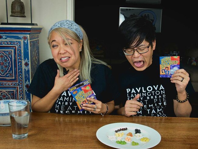 Tasty? Gogglebox Australia's new recruits Tim and Leanne Lai are Instagram food bloggers @thetravellingulcers. Picture: Instagram