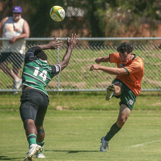 Hemi Hokianga as Surfers Paradise Dolphins host Queensland Premier Rugby club Sunnybank at Broadbeach Waters. Picture:Glenn Campbell