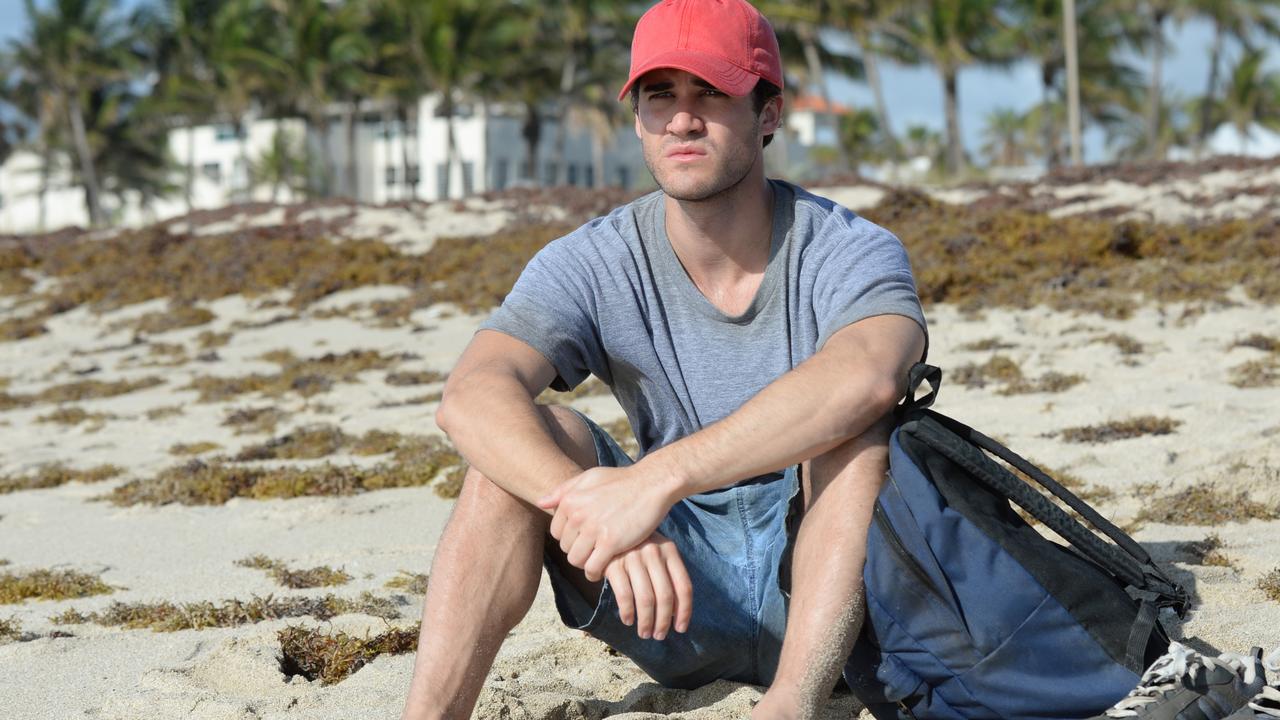 Nothing says serial killer than sitting on a beach by yourself looking regretful Photo: Ray Mickshaw/FX