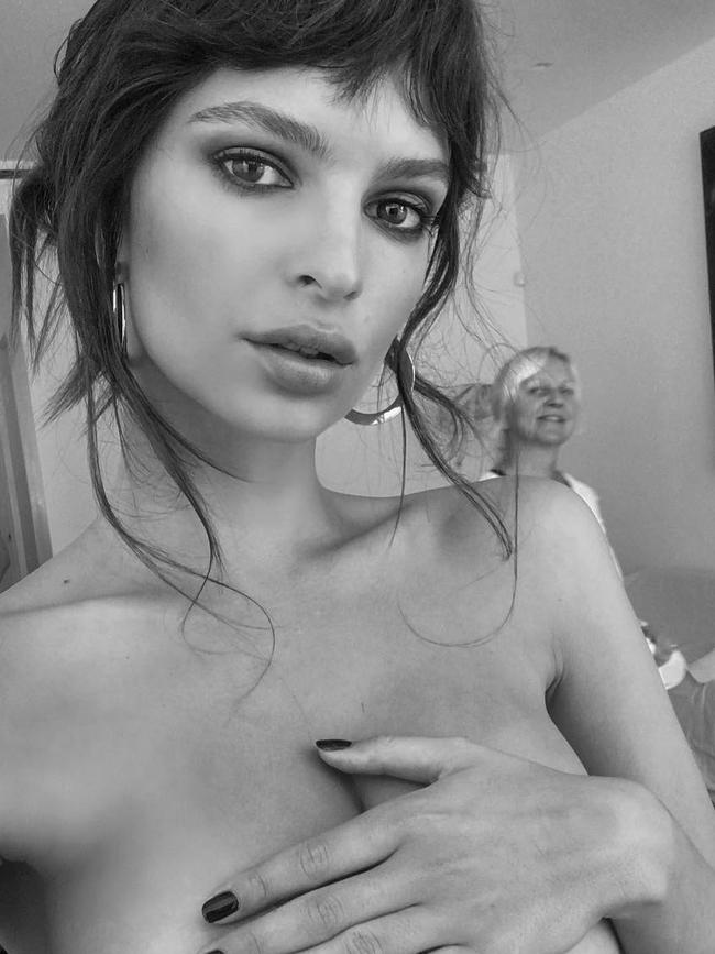 Is Emily talking about herself? “Something special today.” Picture: Emily Ratajkowski / Instagram