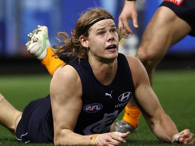 Carlton downplays young gun’s blood clot