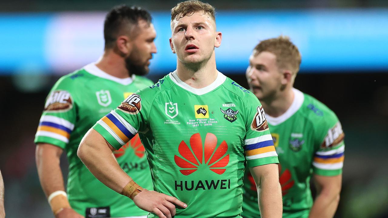 George Williams has opened up on his departure from the Raiders. Picture: Cameron Spencer/Getty Images