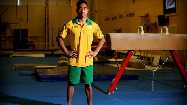 SA gymnast Chris Remkes will represent Australia at the world championships in Canada. Picture: Kym Smith