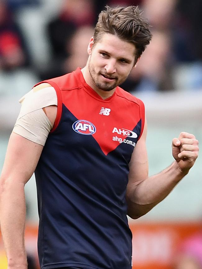 He booted six goals in his return. Picture: Getty