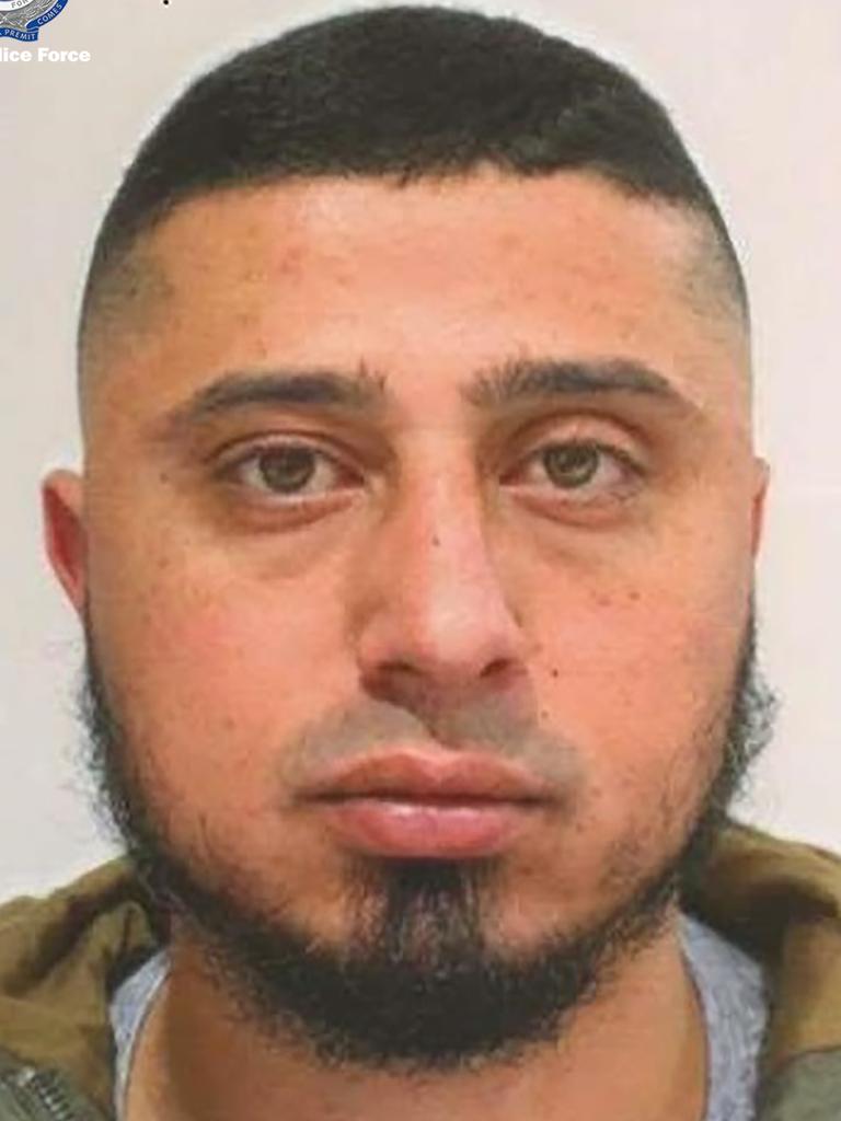 NSW Police still have a warrant out for Haouchar in connection to a criminal gang kidnapping in Merrylands dating back to 2018. Picture: NSW Police