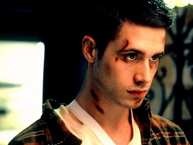 Prinze Jr in scene from film I Still Know What You Did Last Summer where he co-starred alongside Sarah Michelle Gellar.