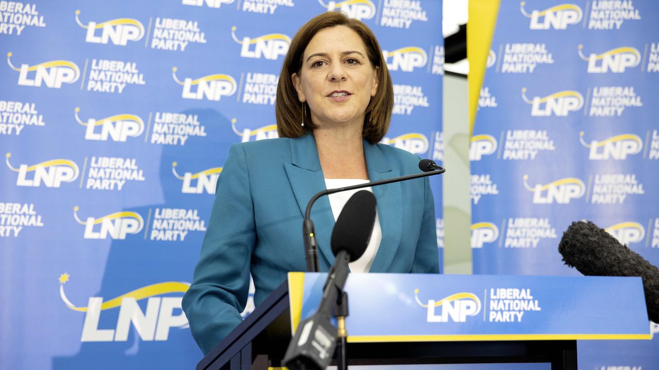 Former LNP leader Deb Frecklington will be the opposition spokeswoman for water and the construction of dams. Picture: NCA NewsWire / Sarah Marshall