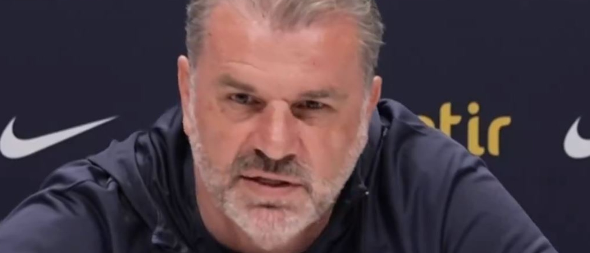 Ange Postecoglou was baffled at the thought of Tottenham fans wanting to lose to Manchester City. Picture: Supplied