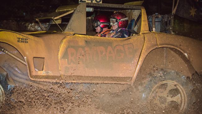 Rod Gobell's "Rampage" at Top End Mudracing in 2019. Picture: Glenn Campbell.