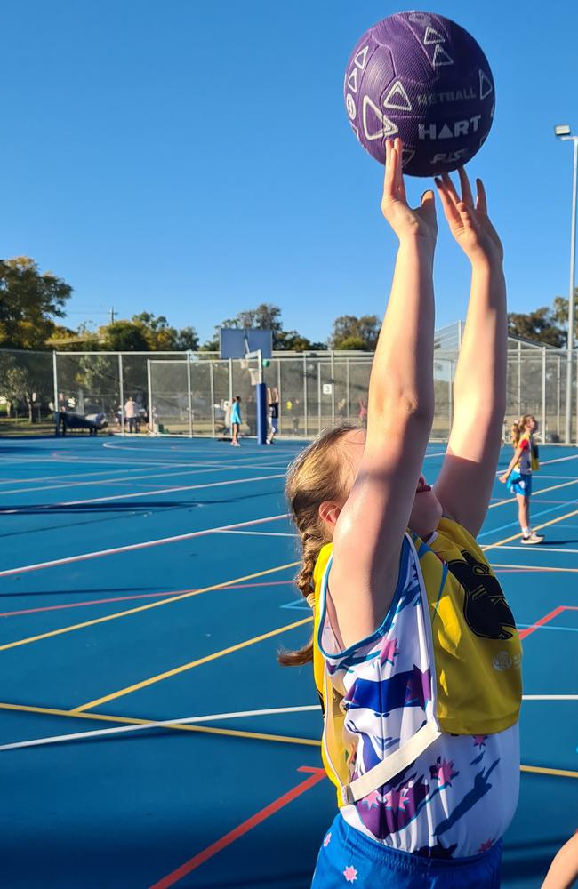 Sophie's favourite position is goal shooter or goal attack, she has played in a Chinchilla, Kingaroy and Nanango Carnival.