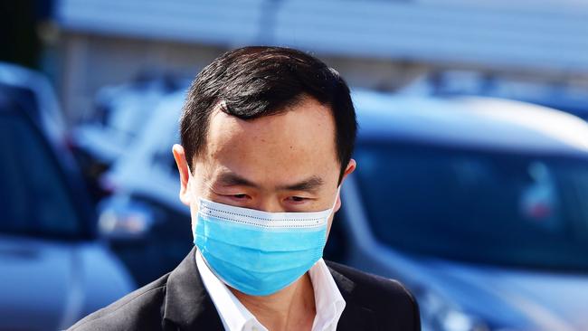 Tom Sun Yap leaves Maroochydore District Court. Photo: Patrick Woods.