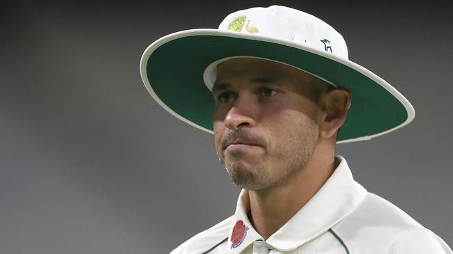 Usman Khawaja made just six runs for Australia A. Picture: AAP