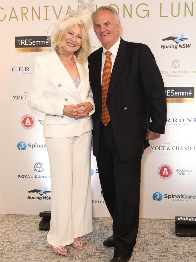 She posed for a photo alongside former One Nation politician Mark Latham. Picture: Media Mode