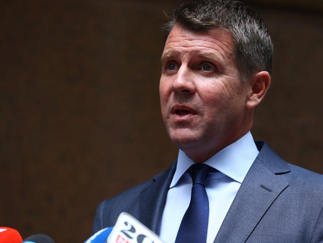 Not backing down... NSW Premier Mike Baird.