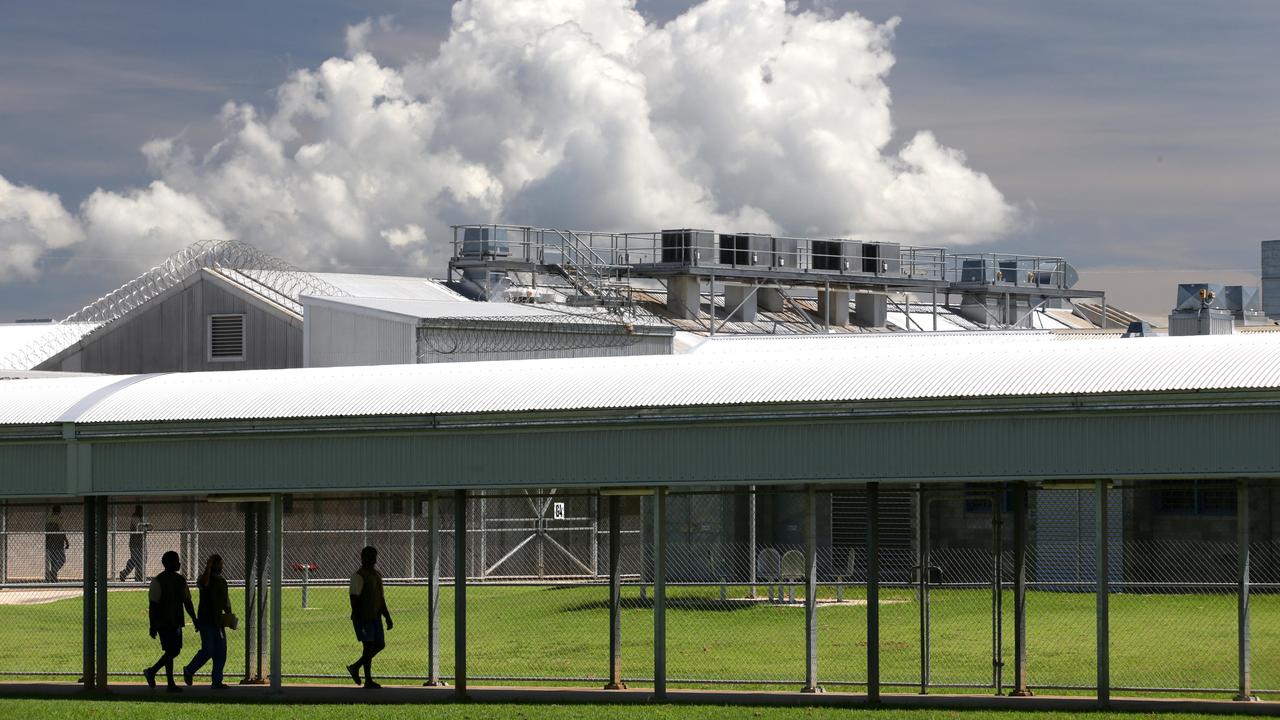 Prisoners inside Lotus Glen Correctional Centre. Picture: Marc McCormack