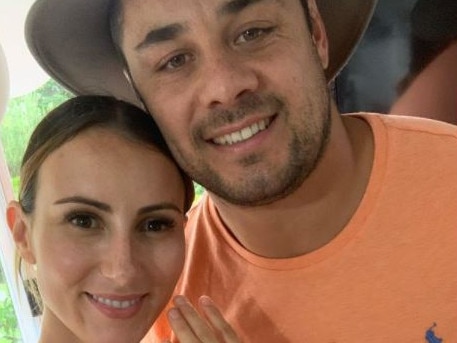 Jarryd Hayne popped the question.