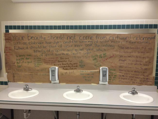 Bathroom gets body-positive makeover