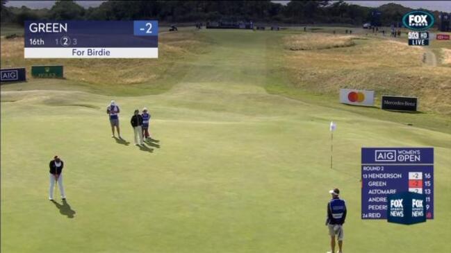 Green gets hot on day 2 of Women's Open