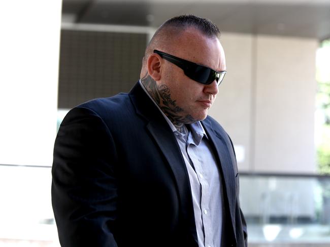 The Brisbane Magistrates Court heard the gang was allegedly run by Ian Robert Crowden. Picture: AAP/David Clark