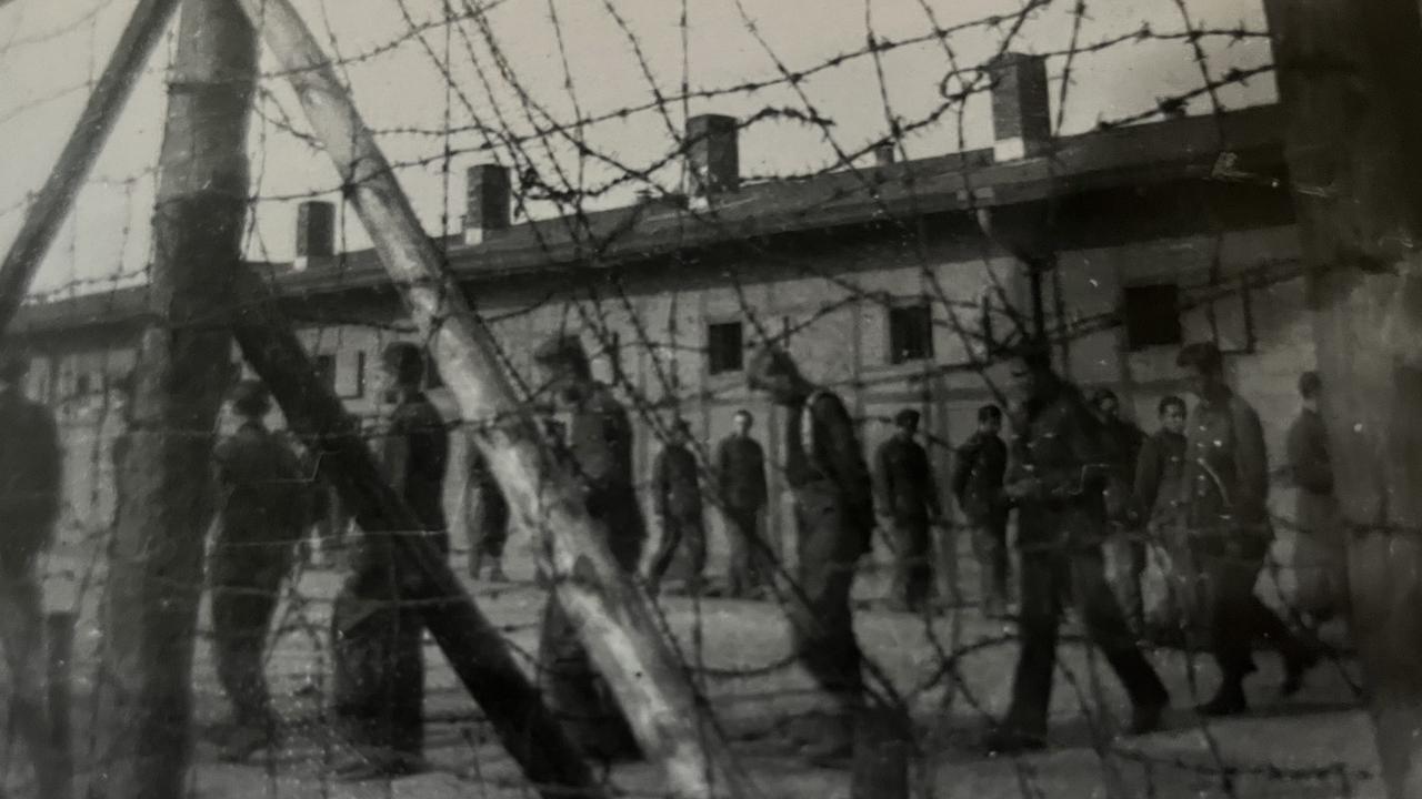 Angus Hughes was taken to the Bankau prisoner of war camp in Poland.